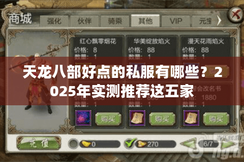 天龙八部好点的私服有哪些?2025年实测推荐这五家 天龙八部好点的私服有哪些?2025年实测推荐这五家