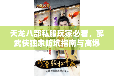 天龙八部私服玩家必看,醉武侠独家防坑指南与高爆率玩法解析 天龙八部私服玩家必看,醉武侠独家防坑指南与高爆率玩法解析