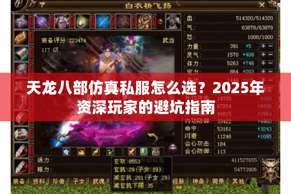 天龙八部仿真私服怎么选?2025年资深玩家的避坑指南 天龙八部仿真私服怎么选?2025年资深玩家的避坑指南