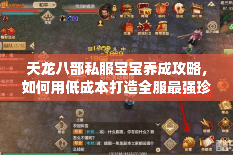 天龙八部私服宝宝养成攻略，如何用低成本打造全服最强珍兽？间留空行）