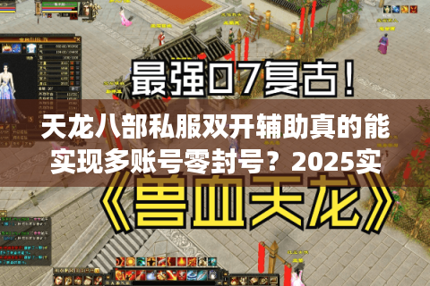 天龙八部私服双开辅助真的能实现多账号零封号？2025实测报告揭秘