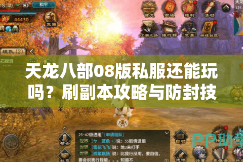 天龙八部08版私服还能玩吗?刷副本攻略与防封技巧全解析 天龙八部08版私服还能玩吗?刷副本攻略与防封技巧全解析