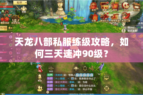 天龙八部私服练级攻略,如何三天速冲90级? 天龙八部私服练级攻略,如何三天速冲90级?