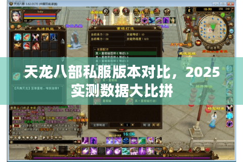 天龙八部私服版本对比,2025实测数据大比拼 天龙八部私服版本对比,2025实测数据大比拼