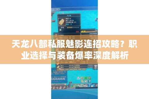 天龙八部私服魅影连招攻略?职业选择与装备爆率深度解析 天龙八部私服魅影连招攻略?职业选择与装备爆率深度解析