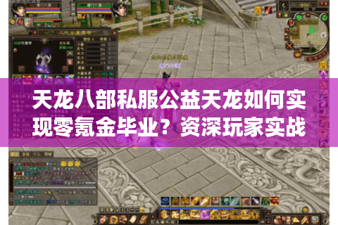 天龙八部私服公益天龙如何实现零氪金毕业？资深玩家实战攻略