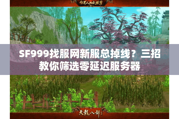 SF999找服网新服总掉线？三招教你筛选零延迟服务器