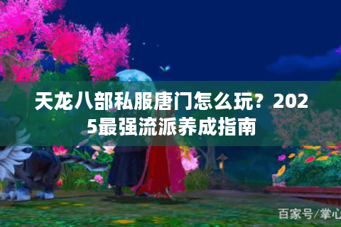 天龙八部私服唐门怎么玩?2025最强流派养成指南 天龙八部私服唐门怎么玩?2025最强流派养成指南