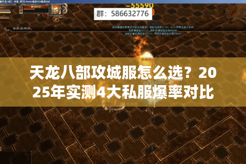 天龙八部攻城服怎么选？2025年实测4大私服爆率对比
