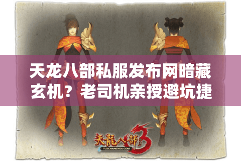 天龙八部私服发布网暗藏玄机?老司机亲授避坑捷径 天龙八部私服发布网暗藏玄机?老司机亲授避坑捷径