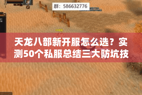 天龙八部新开服怎么选?实测50个私服总结三大防坑技巧 天龙八部新开服怎么选?实测50个私服总结三大防坑技巧