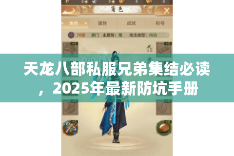 天龙八部私服兄弟集结必读,2025年最新防坑手册 天龙八部私服兄弟集结必读,2025年最新防坑手册