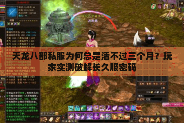 天龙八部私服为何总是活不过三个月?玩家实测破解长久服密码 天龙八部私服为何总是活不过三个月?玩家实测破解长久服密码