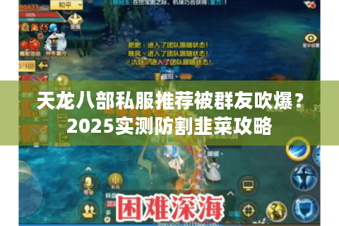 天龙八部私服推荐被群友吹爆？2025实测防割韭菜攻略