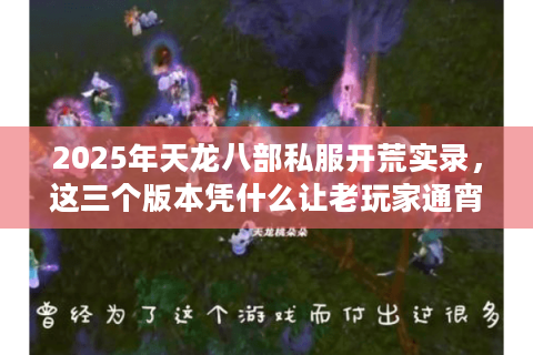 2025年天龙八部私服开荒实录,这三个版本凭什么让老玩家通宵爆肝? 2025年天龙八部私服开荒实录,这三个版本凭什么让老玩家通宵爆肝?