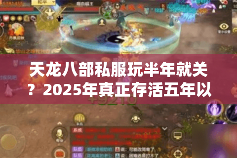 天龙八部私服玩半年就关？2025年真正存活五年以上的老服藏在这