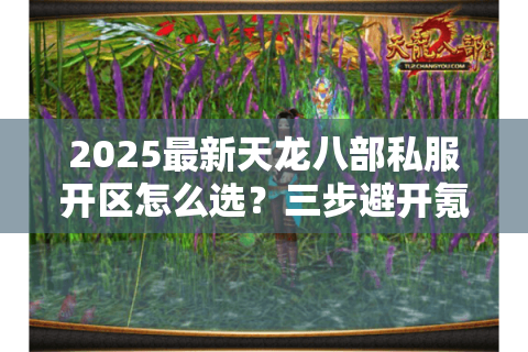 2025最新天龙八部私服开区怎么选？三步避开氪金陷阱