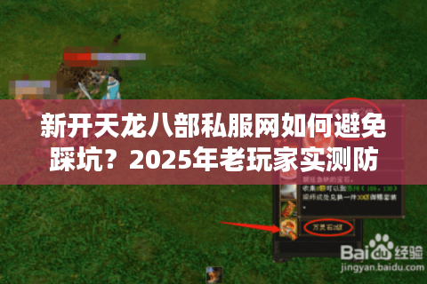 新开天龙八部私服网如何避免踩坑？2025年老玩家实测防骗手册