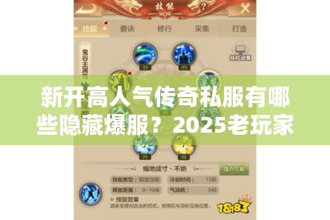 新开高人气传奇私服有哪些隐藏爆服?2025老玩家实测避坑手册 新开高人气传奇私服有哪些隐藏爆服?2025老玩家实测避坑手册