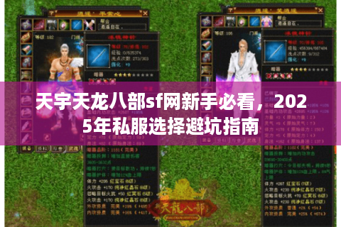 天宇天龙八部sf网新手必看,2025年私服选择避坑指南 天宇天龙八部sf网新手必看,2025年私服选择避坑指南