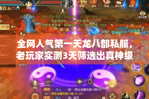 全网人气第一天龙八部私服,老玩家实测3天筛选出真神级服务器 全网人气第一天龙八部私服,老玩家实测3天筛选出真神级服务器