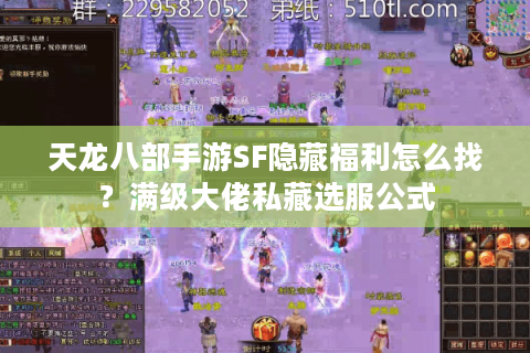 天龙八部手游SF隐藏福利怎么找?满级大佬私藏选服公式 天龙八部手游SF隐藏福利怎么找?满级大佬私藏选服公式