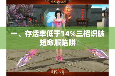 一、存活率低于14%三招识破短命服陷阱 一、存活率低于14%三招识破短命服陷阱