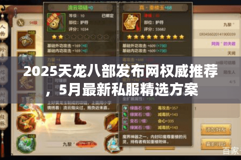 2025天龙八部发布网权威推荐，5月最新私服精选方案