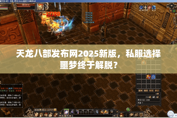 天龙八部发布网2025新版,私服选择噩梦终于解脱? 天龙八部发布网2025新版,私服选择噩梦终于解脱?