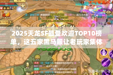 2025天龙SF最受欢迎TOP10榜单,这五家黑马服让老玩家集体回归 2025天龙SF最受欢迎TOP10榜单,这五家黑马服让老玩家集体回归