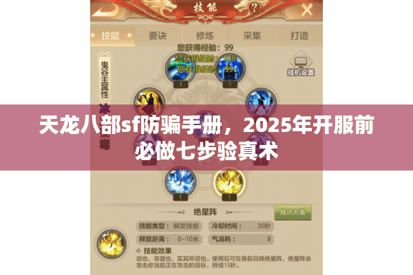 天龙八部sf防骗手册，2025年开服前必做七步验真术