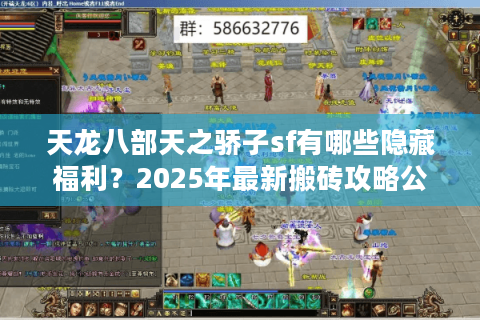 天龙八部天之骄子sf有哪些隐藏福利?2025年最新搬砖攻略公开 天龙八部天之骄子sf有哪些隐藏福利?2025年最新搬砖攻略公开
