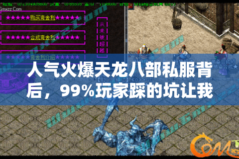 人气火爆天龙八部私服背后,99%玩家踩的坑让我亏了3万金 人气火爆天龙八部私服背后,99%玩家踩的坑让我亏了3万金