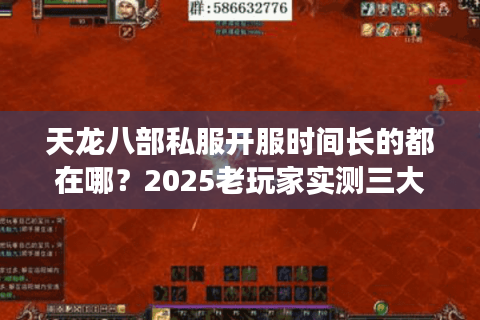 天龙八部私服开服时间长的都在哪?2025老玩家实测三大金刚服 天龙八部私服开服时间长的都在哪?2025老玩家实测三大金刚服