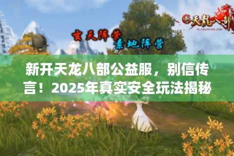 新开天龙八部公益服，别信传言！2025年真实安全玩法揭秘