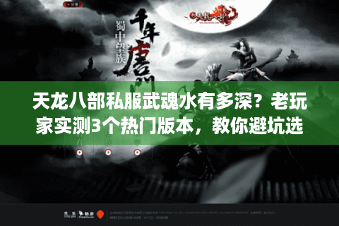 天龙八部私服武魂水有多深？老玩家实测3个热门版本，教你避坑选对还能爽
