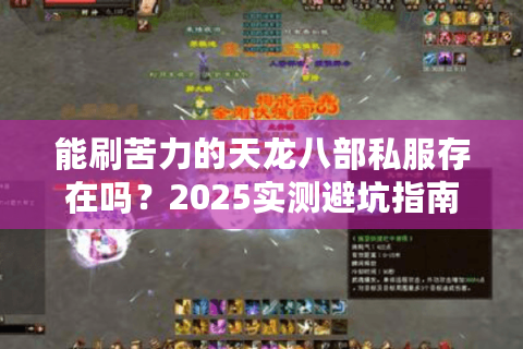 能刷苦力的天龙八部私服存在吗?2025实测避坑指南 能刷苦力的天龙八部私服存在吗?2025实测避坑指南
