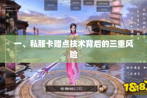 一、私服卡赠点技术背后的三重风险 一、私服卡赠点技术背后的三重风险