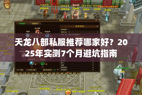 天龙八部私服推荐哪家好?2025年实测7个月避坑指南 天龙八部私服推荐哪家好?2025年实测7个月避坑指南