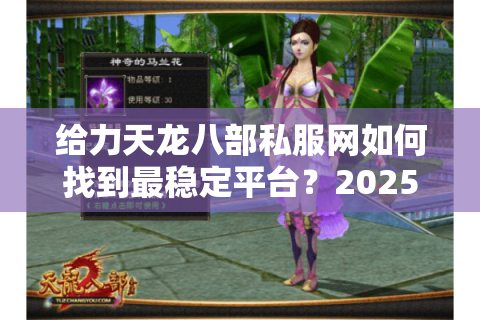 给力天龙八部私服网如何找到最稳定平台?2025年实测推荐 给力天龙八部私服网如何找到最稳定平台?2025年实测推荐