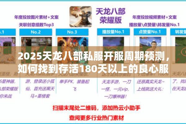 2025天龙八部私服开服周期预测,如何找到存活180天以上的良心服? 2025天龙八部私服开服周期预测,如何找到存活180天以上的良心服?
