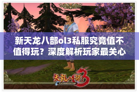 新天龙八部ol3私服究竟值不值得玩？深度解析玩家最关心的五大问题