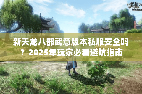 新天龙八部武意版本私服安全吗？2025年玩家必看避坑指南