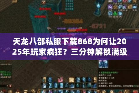 天龙八部私服下载868为何让2025年玩家疯狂?三分钟解锁满级教程 天龙八部私服下载868为何让2025年玩家疯狂?三分钟解锁满级教程