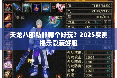 天龙八部私服哪个好玩?2025实测揭示隐藏好服 天龙八部私服哪个好玩?2025实测揭示隐藏好服