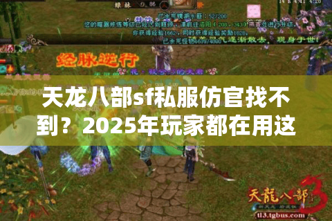天龙八部sf私服仿官找不到?2025年玩家都在用这三个鉴别方法 天龙八部sf私服仿官找不到?2025年玩家都在用这三个鉴别方法