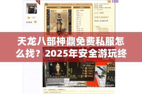 天龙八部神鼎免费私服怎么找?2025年安全游玩终极指南 天龙八部神鼎免费私服怎么找?2025年安全游玩终极指南