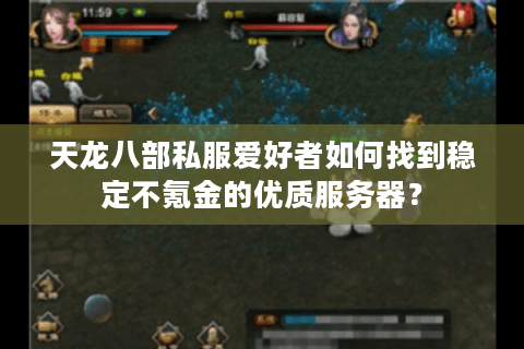 天龙八部私服爱好者如何找到稳定不氪金的优质服务器? 天龙八部私服爱好者如何找到稳定不氪金的优质服务器?