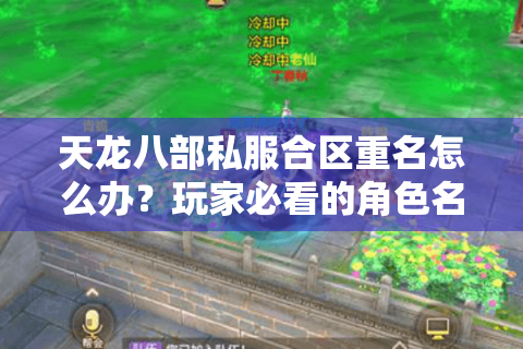 天龙八部私服合区重名怎么办?玩家必看的角色名冲突解决攻略 天龙八部私服合区重名怎么办?玩家必看的角色名冲突解决攻略