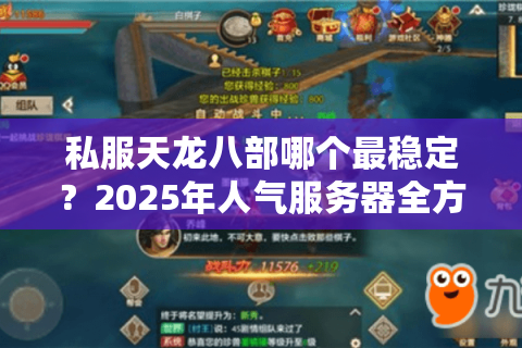私服天龙八部哪个最稳定?2025年人气服务器全方位评测 私服天龙八部哪个最稳定?2025年人气服务器全方位评测